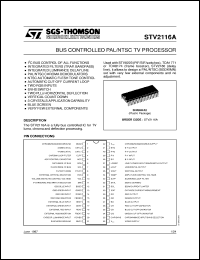 STV2116A Datasheet