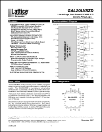 GAL20LV8ZD-25QJ Datasheet