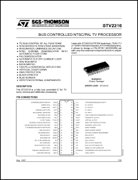 STV2216 Datasheet