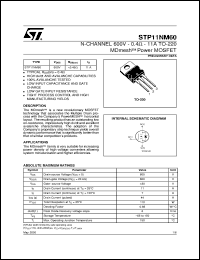 STP11NM60 Datasheet