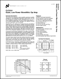 CLC414MDC Datasheet