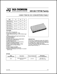GS120T48-3-3 Datasheet