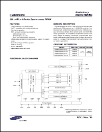 K4S641632H-TL70 Datasheet