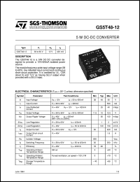 GS5T48-12 Datasheet