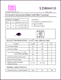 SDM4410 Datasheet