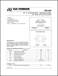 SD1285 Datasheet