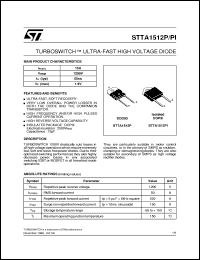 STTA1512P Datasheet