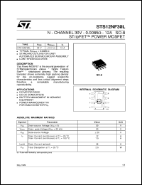STS12NF30L Datasheet