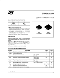 STPS130A Datasheet