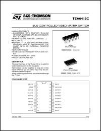 TEA6415C Datasheet