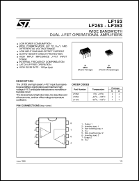 LF353D Datasheet