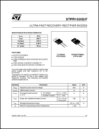 STPR1520F Datasheet