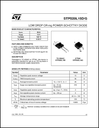 STPS20L15D Datasheet
