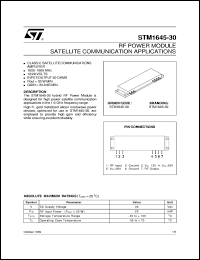 STM1645-30 Datasheet