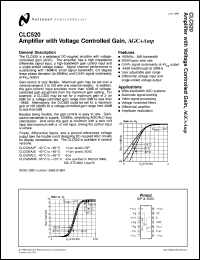 CLC520MDC Datasheet