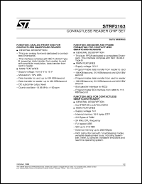STRF2163 Datasheet