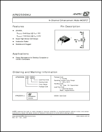 APM2506NUC-TUL Datasheet
