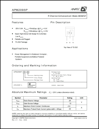 APM2095PUC-TR Datasheet