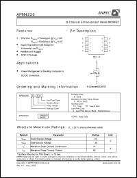 APM4220KC-TUL Datasheet