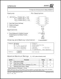 APM4429KC-TRL Datasheet