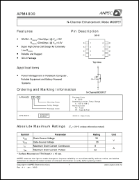 APM4800KC-TR Datasheet