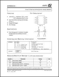 APM9935KC-TUL Datasheet