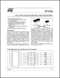 ST75185CD Datasheet
