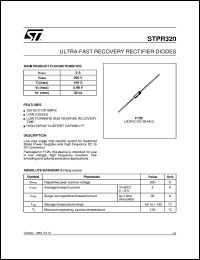 STPR320 Datasheet