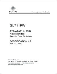 GL711FW Datasheet
