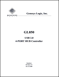 GL850 Datasheet