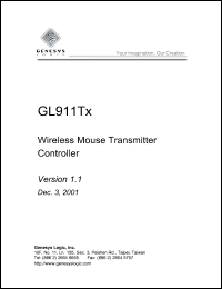 GL911TX Datasheet