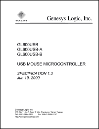 GL600USB-A Datasheet