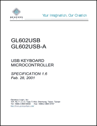 GL602USB Datasheet