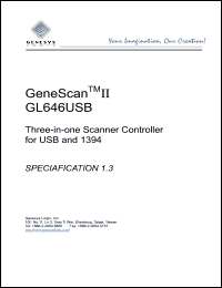 GL646USB Datasheet