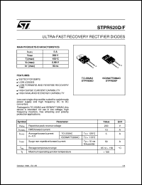 STPR520F Datasheet