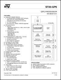 ST20-GP6 Datasheet