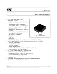 TDA7522 Datasheet