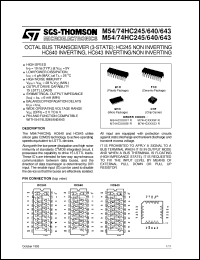 M74HC645 Datasheet