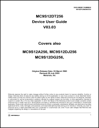 MC9S12DT256CPV Datasheet