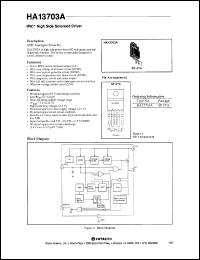 HA13703A Datasheet