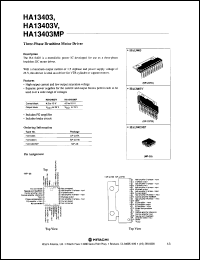 HA13403MP Datasheet