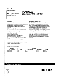 PCA82C200T Datasheet