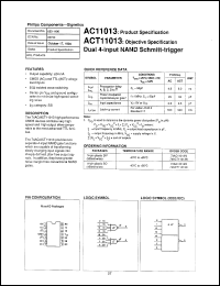 74AC11013N Datasheet