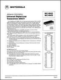 MC145422L Datasheet