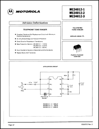 MC34012-3 Datasheet