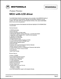 MC68HC05L6 Datasheet