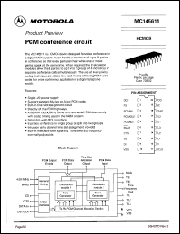 MC145611P Datasheet