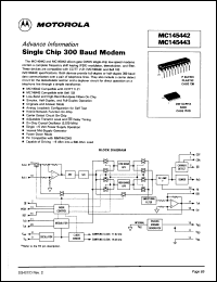 MC145442DW Datasheet