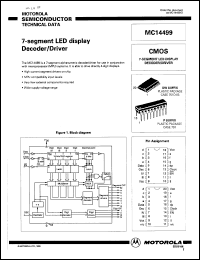 MC14499DW Datasheet