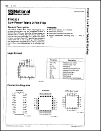 100331DMQB Datasheet